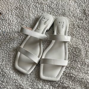White sandals NEW